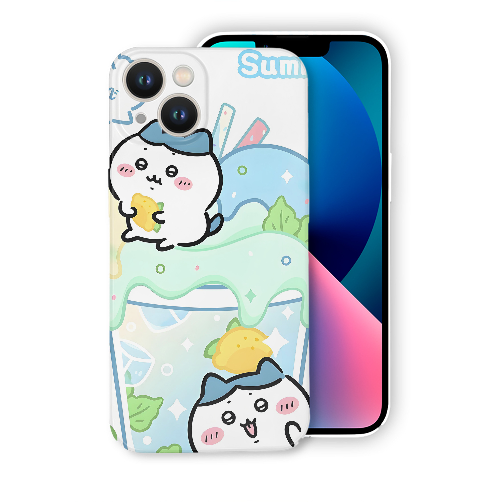 （画像用） ちいかわ Chii-kawa 【iPhone 14シリーズ対応】ハードケース